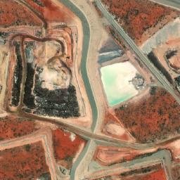Satellite imagery of Whenan Shaft, AU