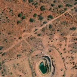 Satellite imagery of Mayday Mine, AU