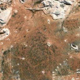 Satellite imagery of Koskas Opal Diggings, AU
