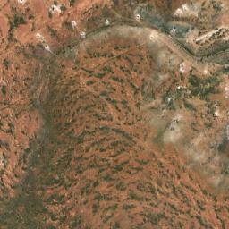 Satellite imagery of Triangle Opal Diggings, AU