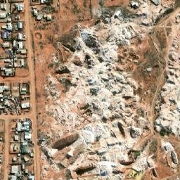 Satellite imagery of Steven Gully Opal Diggings, AU