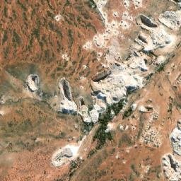Satellite imagery of Triangle Opal Diggings, AU