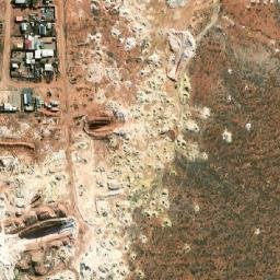 Satellite imagery of Steven Gully Opal Diggings, AU