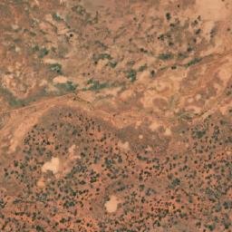 Satellite imagery of Barber Ridge, AU