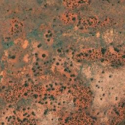 Satellite imagery of Majendie Mound, AU