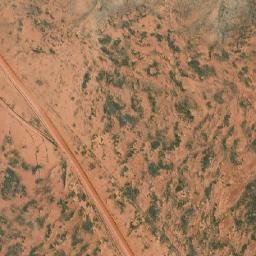 Satellite imagery of Pimba Ridge, AU
