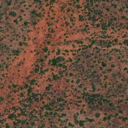 Satellite imagery of Mount McLeay, AU