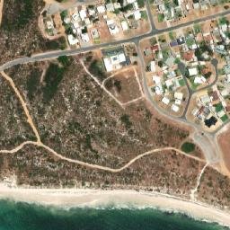 Satellite imagery of Thirsty Point, AU