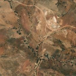 Satellite imagery of South Adair Workings, AU