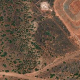 Satellite imagery of Pennys Find Mine, AU