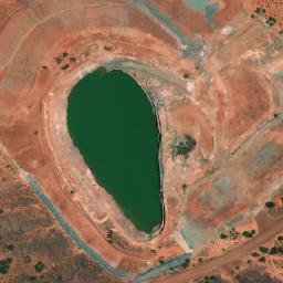 Satellite imagery of Pennys Find Mine, AU
