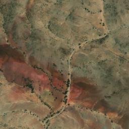 Satellite imagery of South Adair Workings, AU