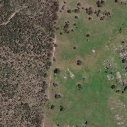 Satellite imagery of Bald Rock Mountain, AU