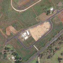 Satellite imagery of Mount Caroline, AU