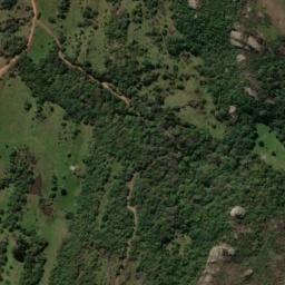 Satellite imagery of Serra dos Lanceiros, BR
