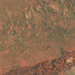 Satellite imagery of Bickford Ridge, AU