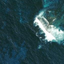 Satellite imagery of Outer Seven Foot Rock, AU