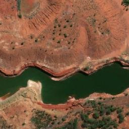 Satellite imagery of North Lead Mine, AU
