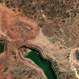 Satellite imagery of North Lead Mine, AU