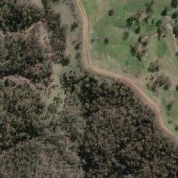 Satellite imagery of Bradys Downfall, AU