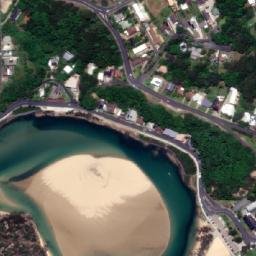 Satellite imagery of Nambucca Heads, AU