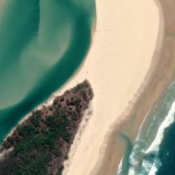 Satellite imagery of Nambucca Heads, AU