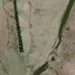 Satellite imagery of Mount Hannah, AU