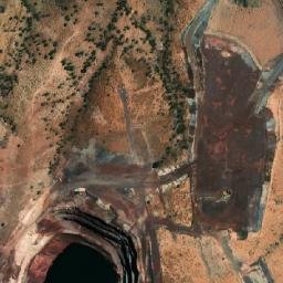 Satellite imagery of Ajax Mine, AU