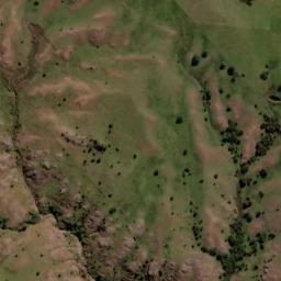 Satellite imagery of Serra Jaguari, BR