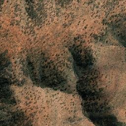 Satellite imagery of Mount Comet, AU