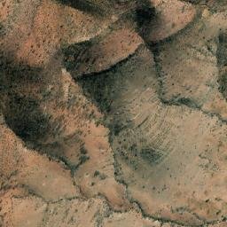 Satellite imagery of Mount Comet, AU
