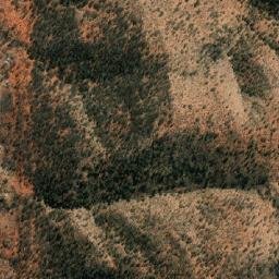 Satellite imagery of Mount Comet, AU