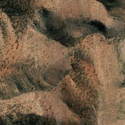 Satellite imagery of Mount Comet, AU