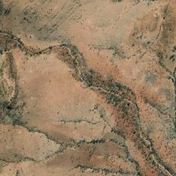 Satellite imagery of Mount Comet, AU