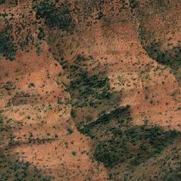 Satellite imagery of Mount Goddard, AU