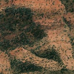 Satellite imagery of Mount Goddard, AU