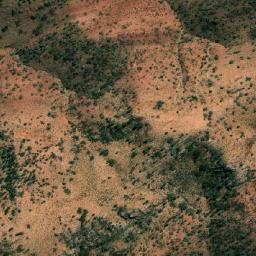 Satellite imagery of Mount Goddard, AU