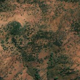 Satellite imagery of Mount Goddard, AU