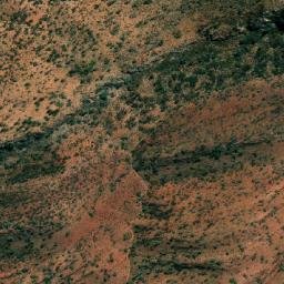 Satellite imagery of Mount Goddard, AU