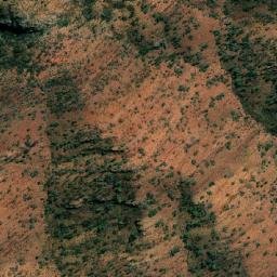Satellite imagery of Mount Goddard, AU