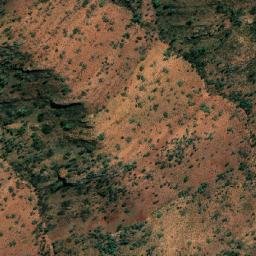 Satellite imagery of Mount Goddard, AU