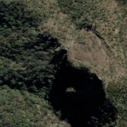 Satellite imagery of Halls Peak, AU