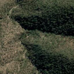 Satellite imagery of Halls Peak, AU