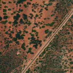 Satellite imagery of Green Harp Mine, AU