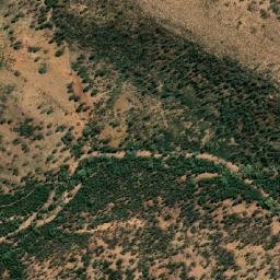 Satellite imagery of Mount Charlie, AU