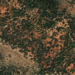 Satellite imagery of Mount Charlie, AU
