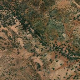 Satellite imagery of Christmas Goldfield, AU