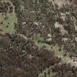 Satellite imagery of Turkeys Nest Mountain, AU