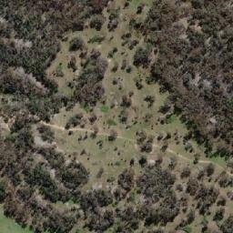 Satellite imagery of Turkeys Nest Mountain, AU
