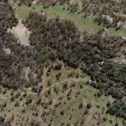 Satellite imagery of Turkeys Nest Mountain, AU